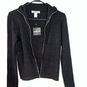 Charlotte Russe zip up sweater